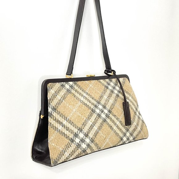 Burberry Tweed Bag - Picture 3 of 15